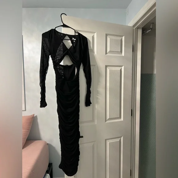 MISTRESS ROCKS BLACK DRESS - Picture 6 of 14